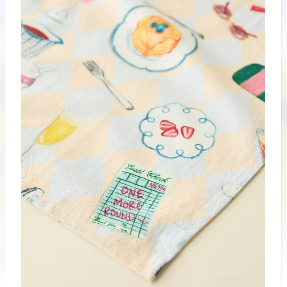 Urban Outfotters Home Mia Icon Tea Towel